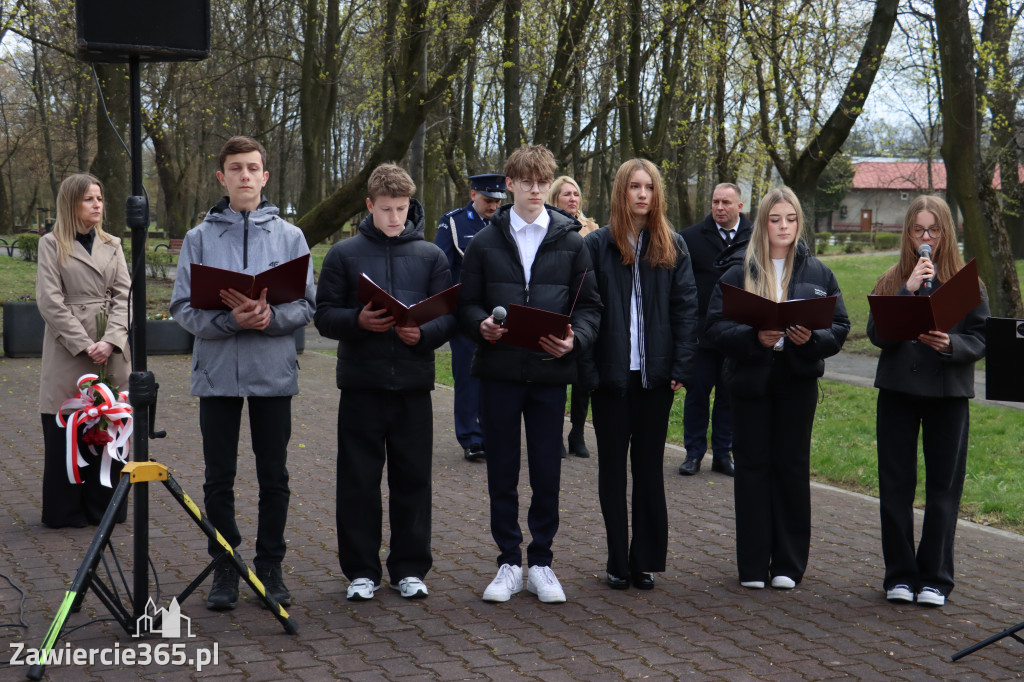 Fotorelacja: Obchody 86. rocznicy Zbrodni Katyńskiej w Zawierciu