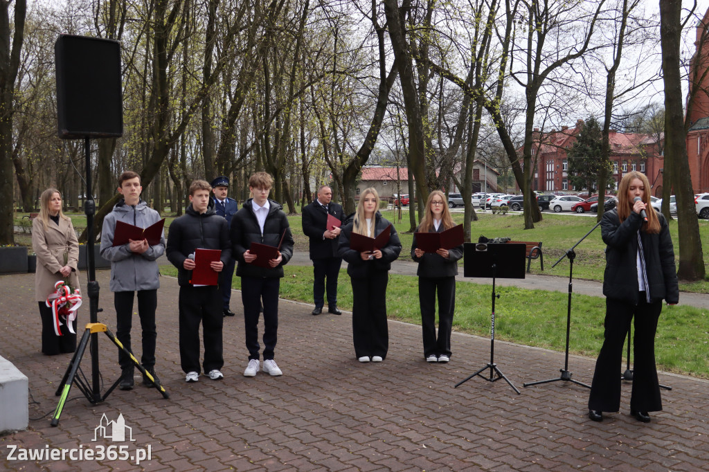 Fotorelacja: Obchody 86. rocznicy Zbrodni Katyńskiej w Zawierciu