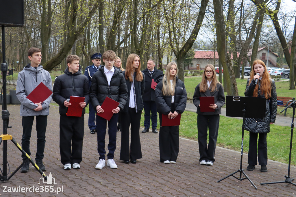 Fotorelacja: Obchody 86. rocznicy Zbrodni Katyńskiej w Zawierciu