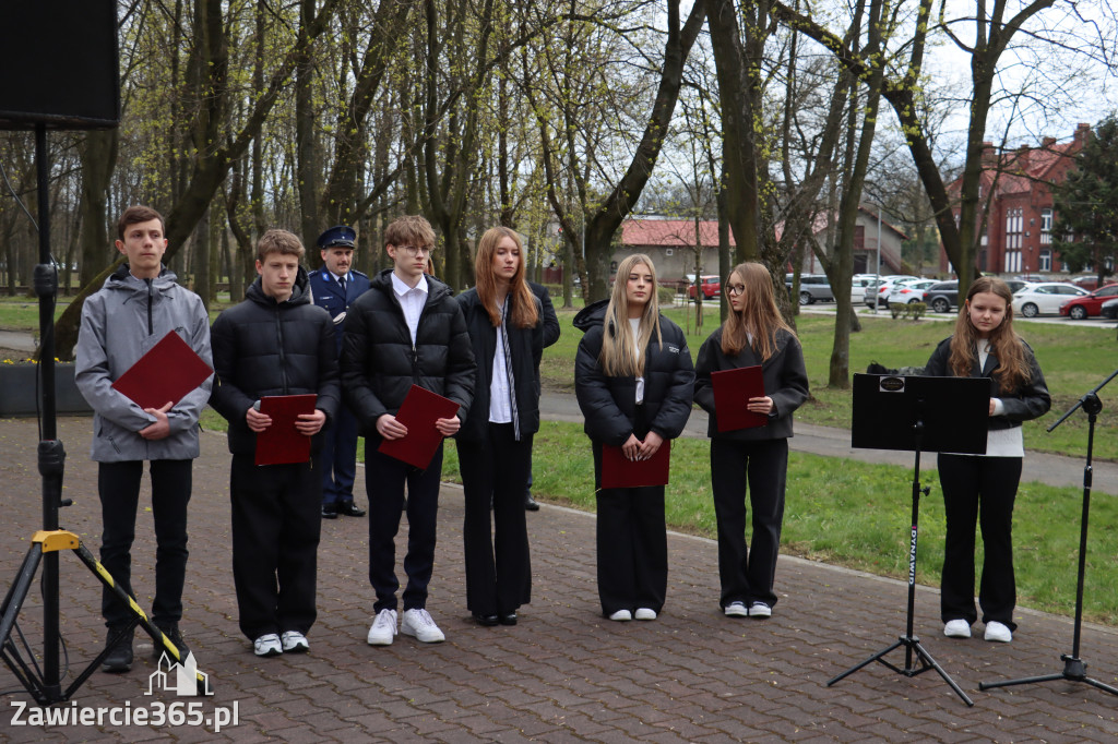 Fotorelacja: Obchody 86. rocznicy Zbrodni Katyńskiej w Zawierciu