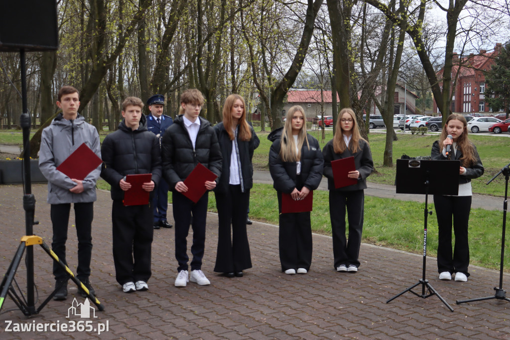 Fotorelacja: Obchody 86. rocznicy Zbrodni Katyńskiej w Zawierciu