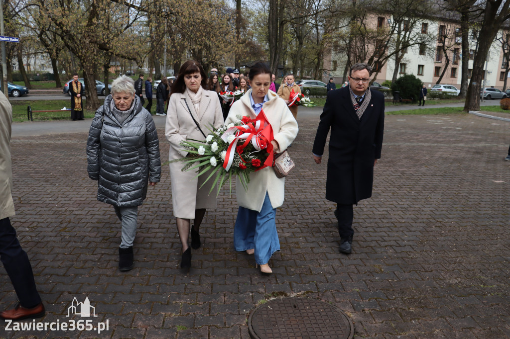 Fotorelacja: Obchody 86. rocznicy Zbrodni Katyńskiej w Zawierciu