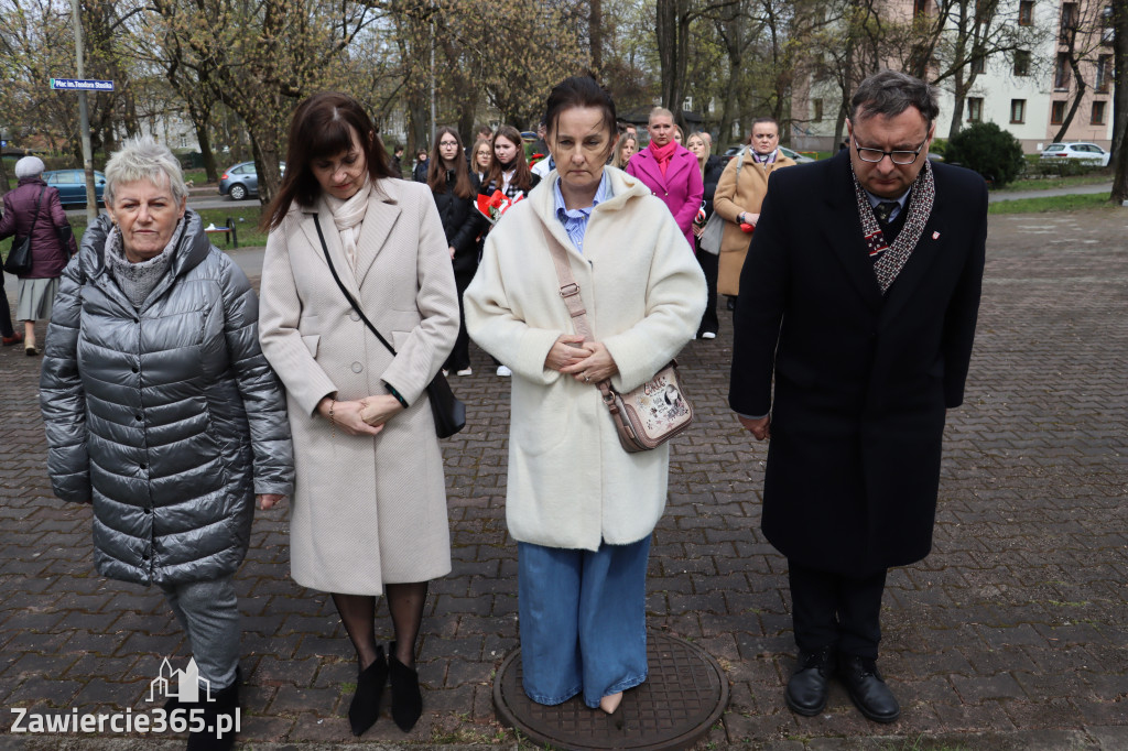 Fotorelacja: Obchody 86. rocznicy Zbrodni Katyńskiej w Zawierciu