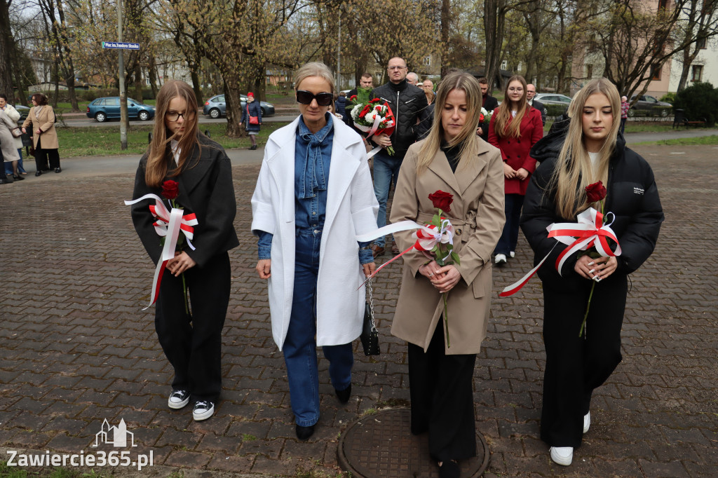 Fotorelacja: Obchody 86. rocznicy Zbrodni Katyńskiej w Zawierciu