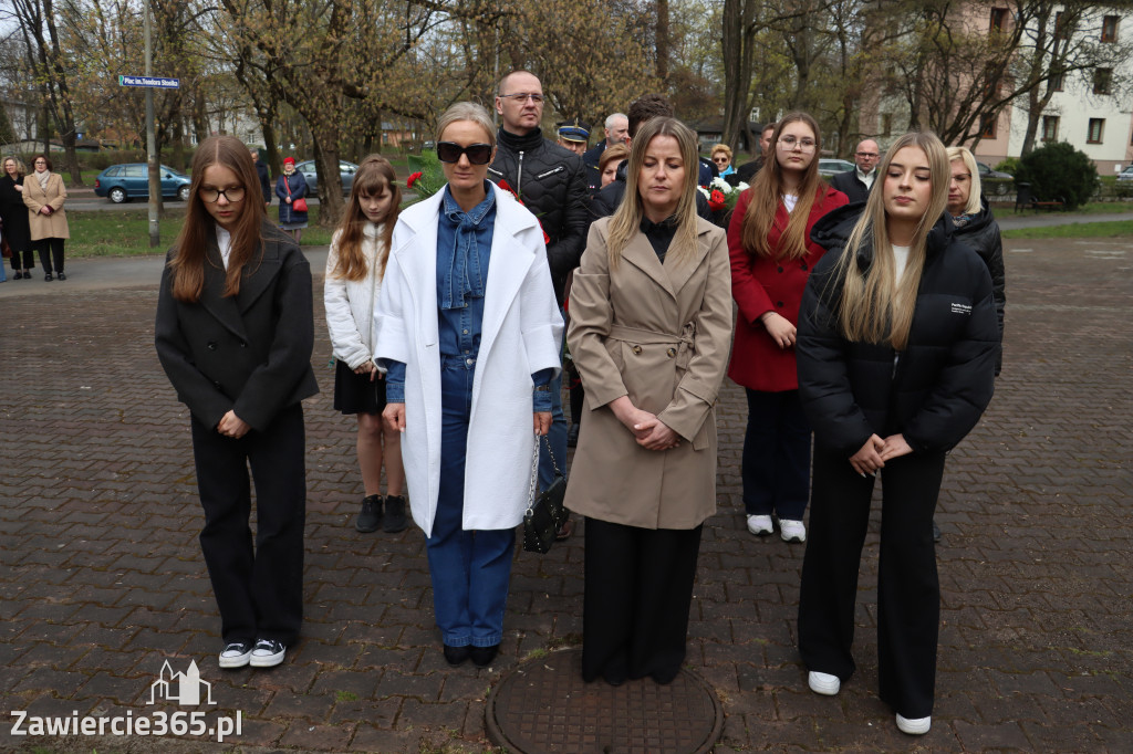 Fotorelacja: Obchody 86. rocznicy Zbrodni Katyńskiej w Zawierciu