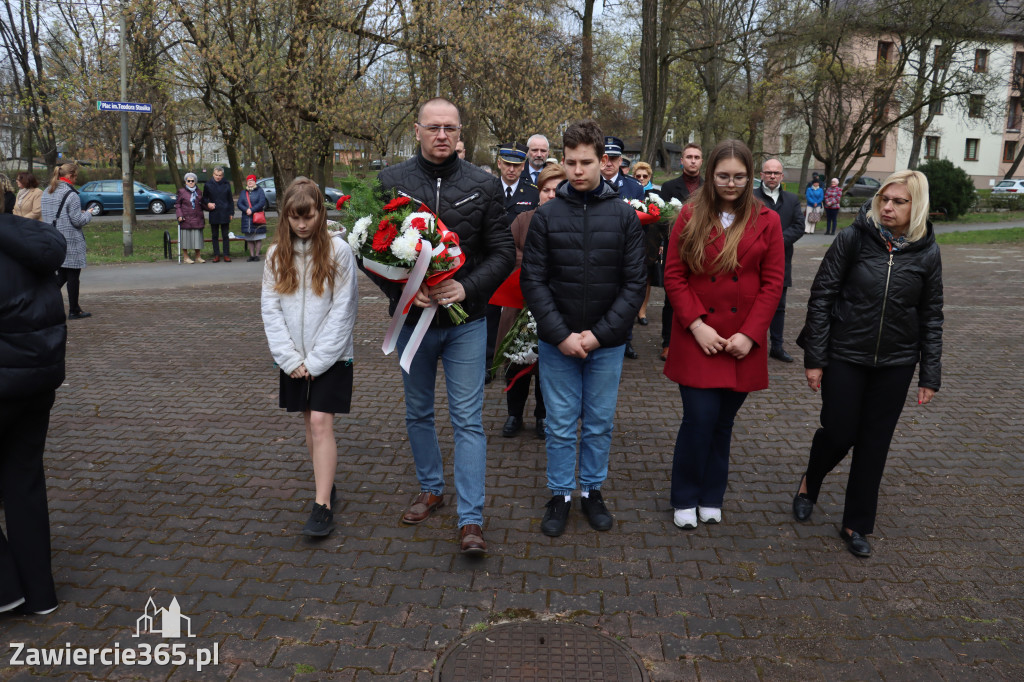 Fotorelacja: Obchody 86. rocznicy Zbrodni Katyńskiej w Zawierciu