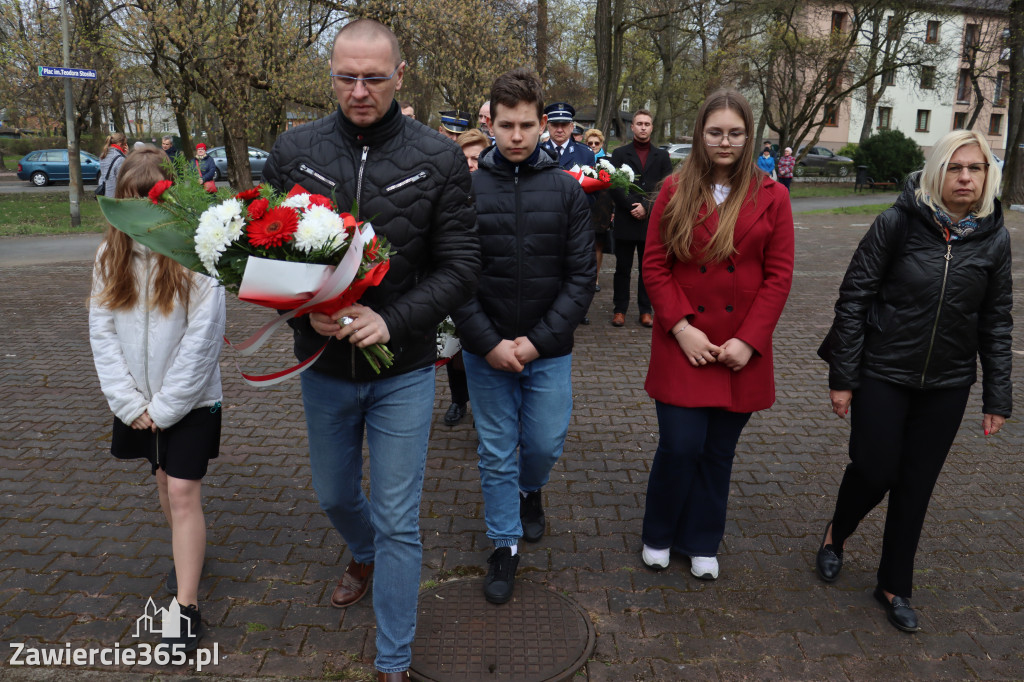 Fotorelacja: Obchody 86. rocznicy Zbrodni Katyńskiej w Zawierciu