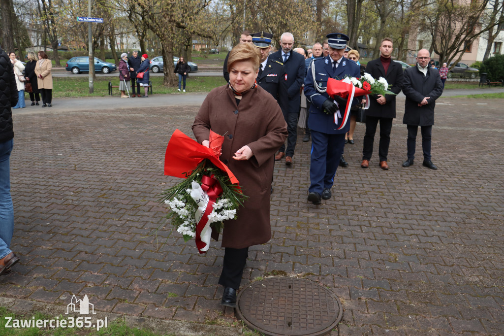 Fotorelacja: Obchody 86. rocznicy Zbrodni Katyńskiej w Zawierciu