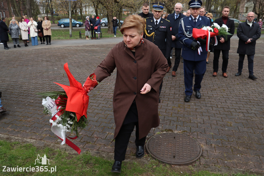 Fotorelacja: Obchody 86. rocznicy Zbrodni Katyńskiej w Zawierciu