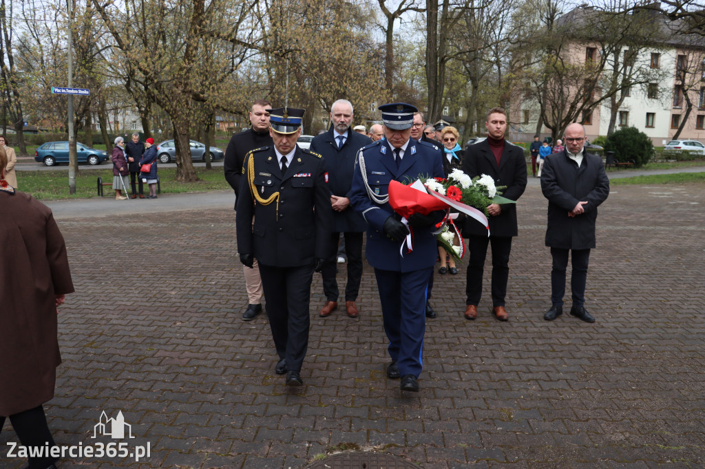 Fotorelacja: Obchody 86. rocznicy Zbrodni Katyńskiej w Zawierciu
