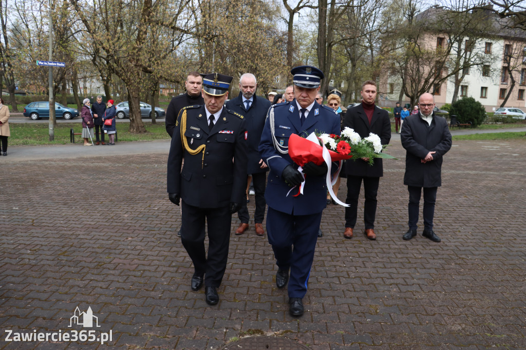 Fotorelacja: Obchody 86. rocznicy Zbrodni Katyńskiej w Zawierciu