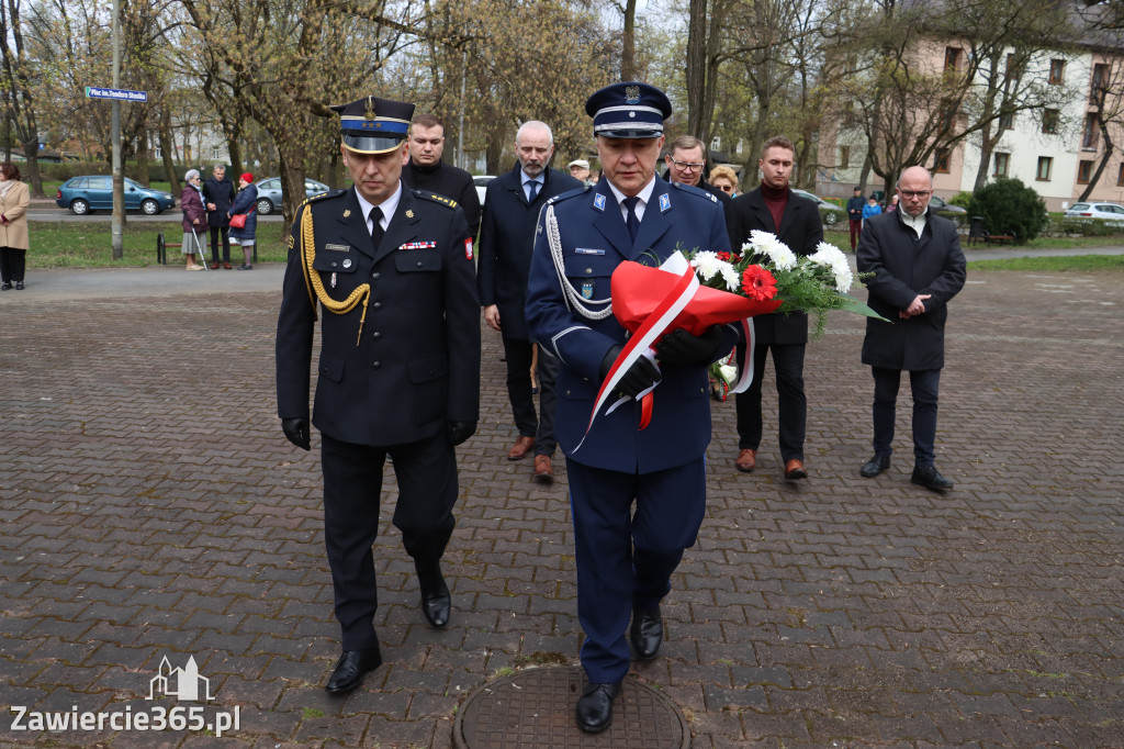 Fotorelacja: Obchody 86. rocznicy Zbrodni Katyńskiej w Zawierciu