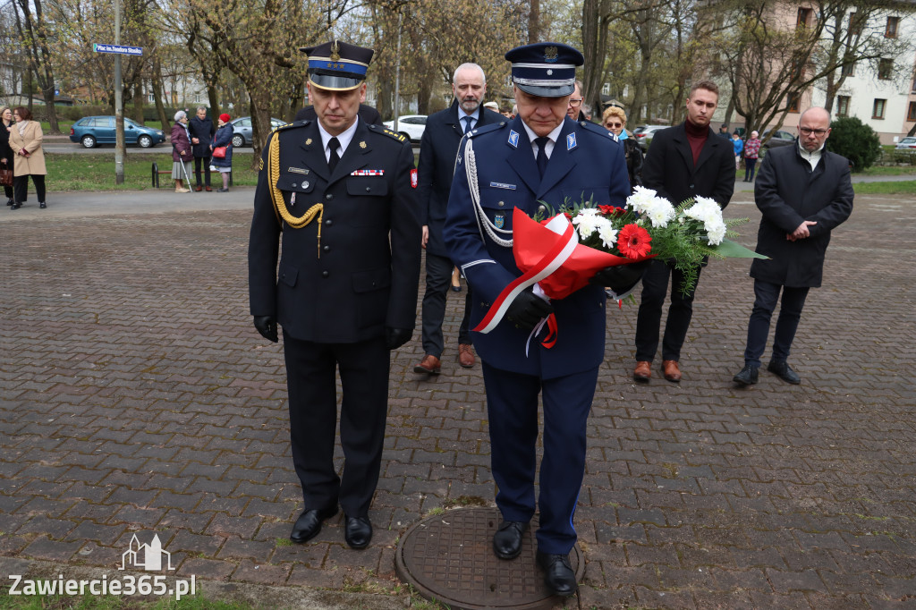Fotorelacja: Obchody 86. rocznicy Zbrodni Katyńskiej w Zawierciu