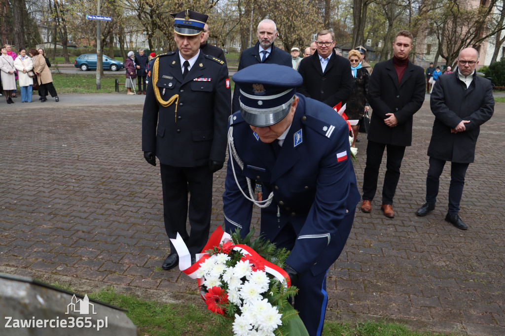 Fotorelacja: Obchody 86. rocznicy Zbrodni Katyńskiej w Zawierciu