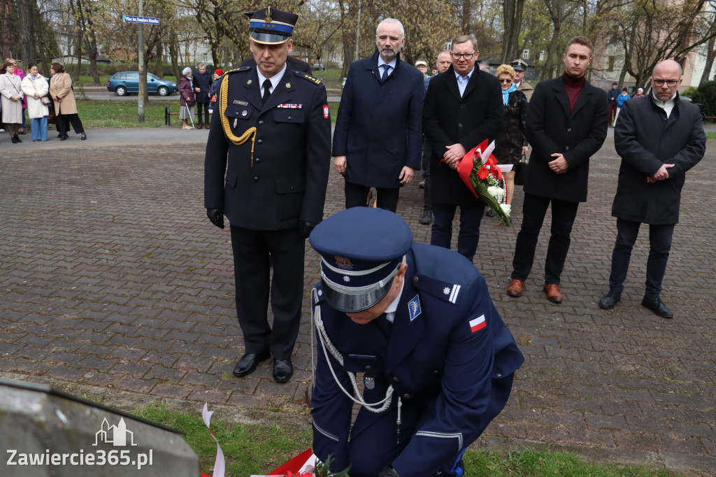 Fotorelacja: Obchody 86. rocznicy Zbrodni Katyńskiej w Zawierciu