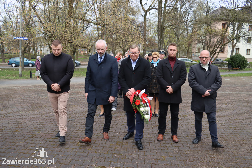 Fotorelacja: Obchody 86. rocznicy Zbrodni Katyńskiej w Zawierciu