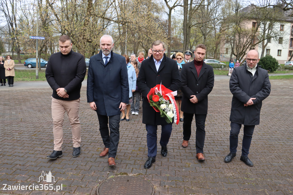 Fotorelacja: Obchody 86. rocznicy Zbrodni Katyńskiej w Zawierciu