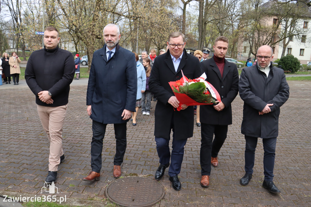 Fotorelacja: Obchody 86. rocznicy Zbrodni Katyńskiej w Zawierciu