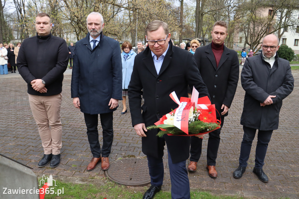 Fotorelacja: Obchody 86. rocznicy Zbrodni Katyńskiej w Zawierciu