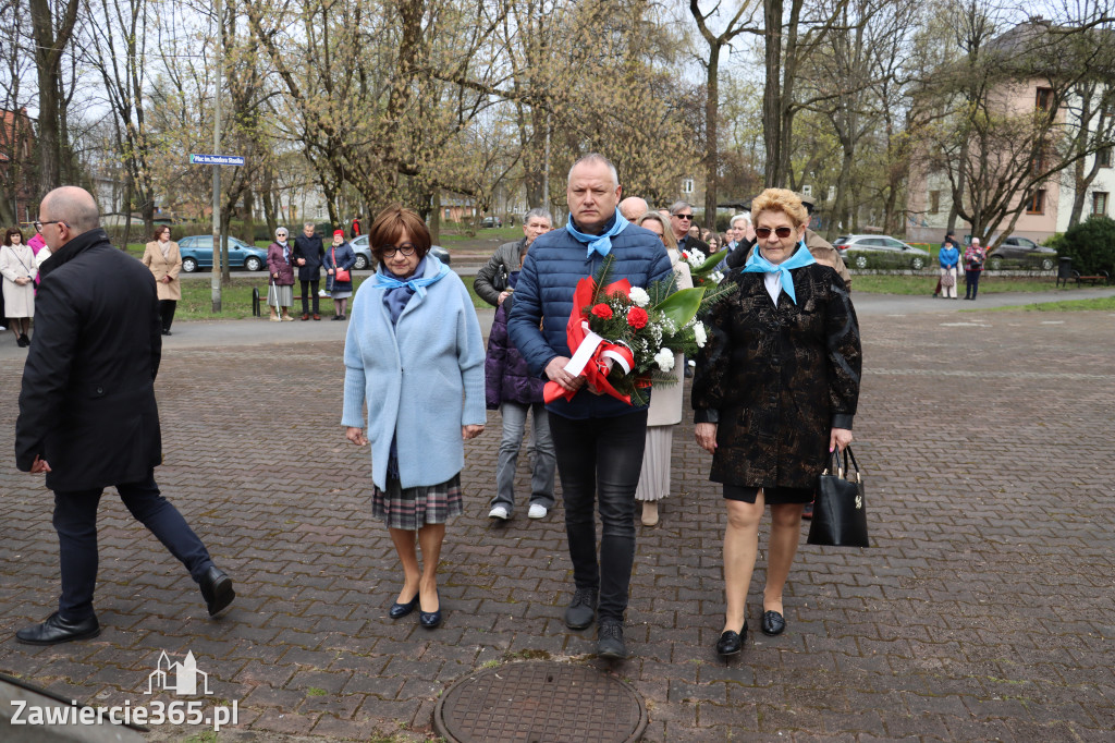 Fotorelacja: Obchody 86. rocznicy Zbrodni Katyńskiej w Zawierciu