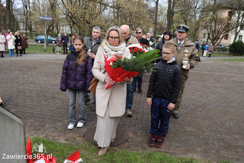 Fotorelacja: Obchody 86. rocznicy Zbrodni Katyńskiej w Zawierciu
