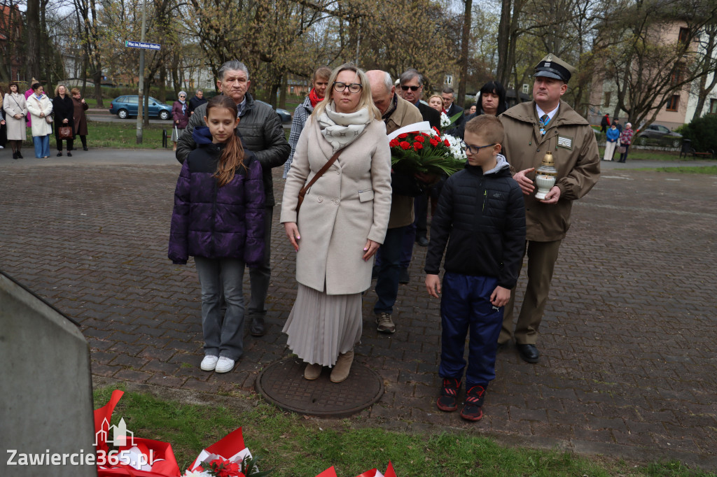 Fotorelacja: Obchody 86. rocznicy Zbrodni Katyńskiej w Zawierciu