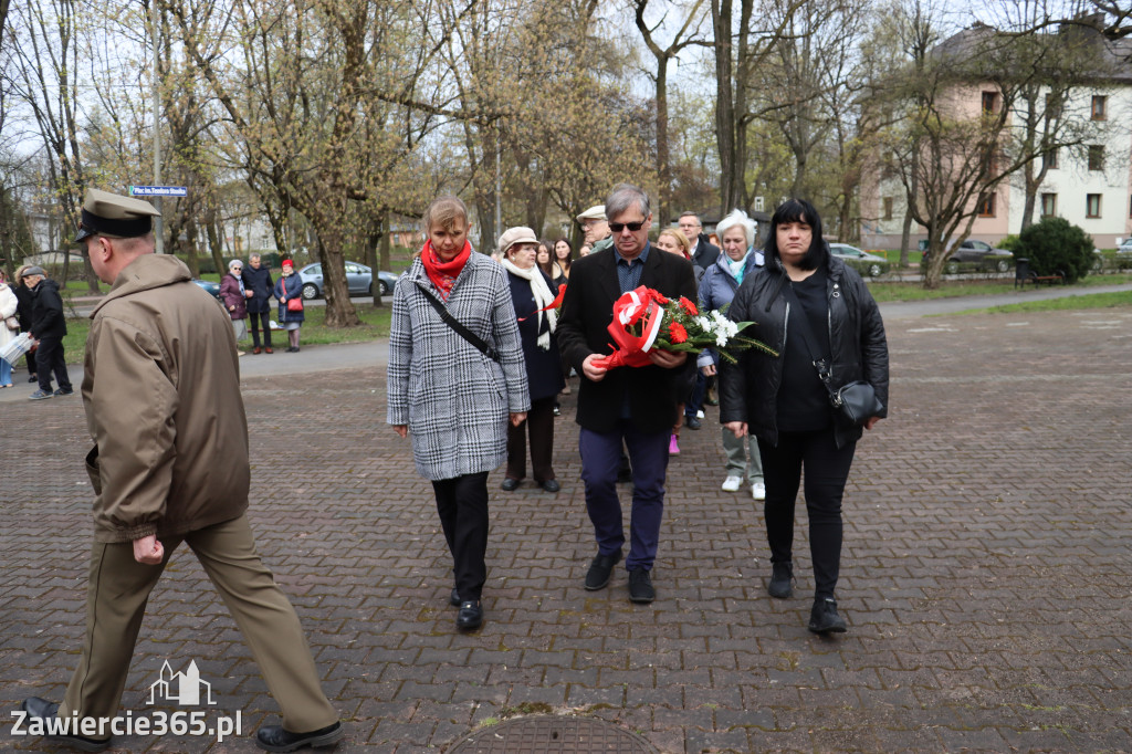 Fotorelacja: Obchody 86. rocznicy Zbrodni Katyńskiej w Zawierciu