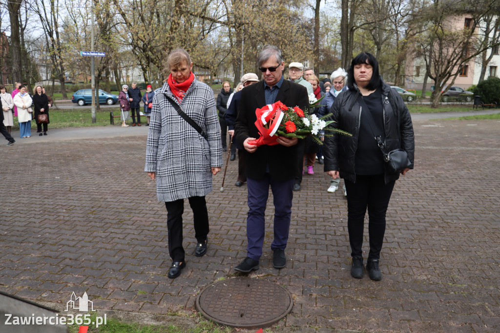 Fotorelacja: Obchody 86. rocznicy Zbrodni Katyńskiej w Zawierciu
