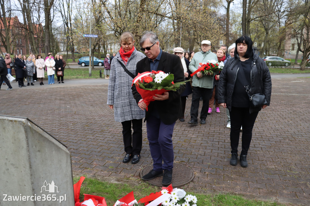 Fotorelacja: Obchody 86. rocznicy Zbrodni Katyńskiej w Zawierciu
