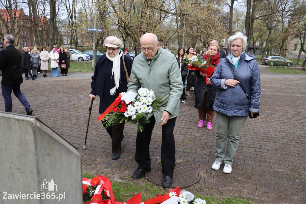 Fotorelacja: Obchody 86. rocznicy Zbrodni Katyńskiej w Zawierciu