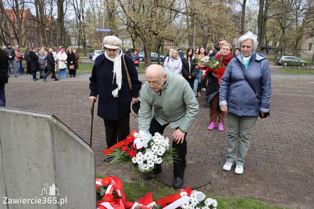 Fotorelacja: Obchody 86. rocznicy Zbrodni Katyńskiej w Zawierciu