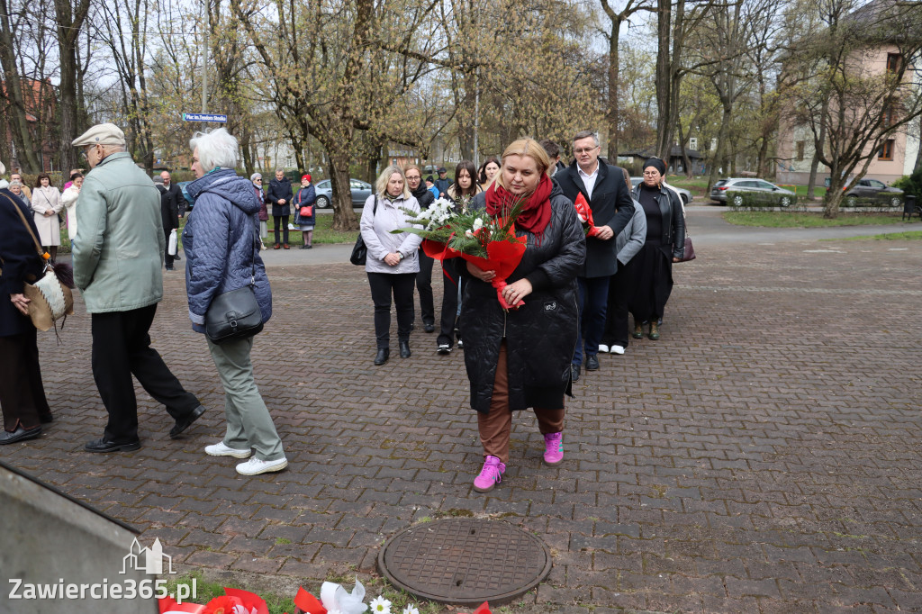 Fotorelacja: Obchody 86. rocznicy Zbrodni Katyńskiej w Zawierciu