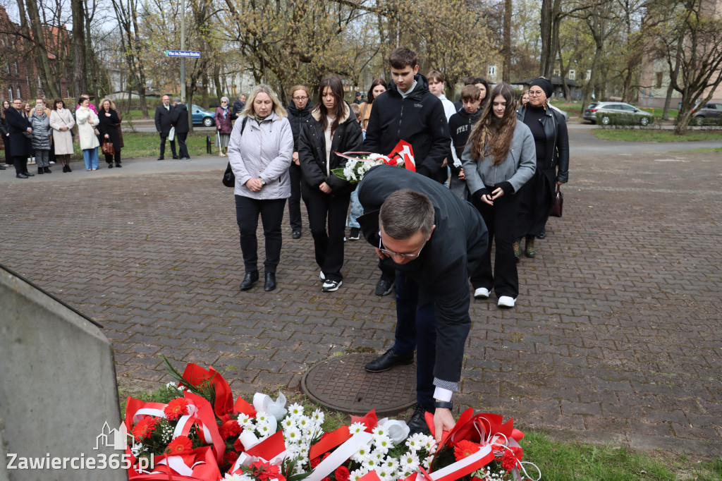 Fotorelacja: Obchody 86. rocznicy Zbrodni Katyńskiej w Zawierciu