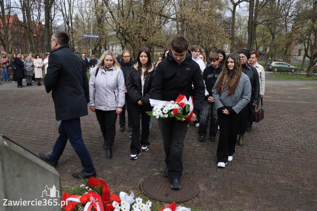 Fotorelacja: Obchody 86. rocznicy Zbrodni Katyńskiej w Zawierciu