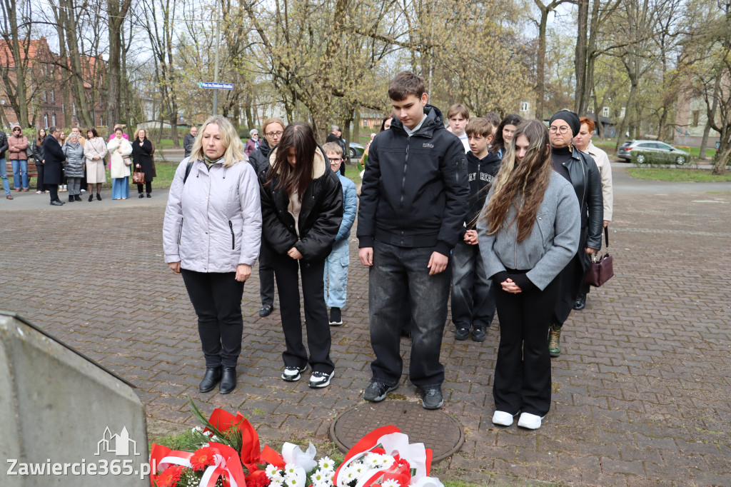 Fotorelacja: Obchody 86. rocznicy Zbrodni Katyńskiej w Zawierciu