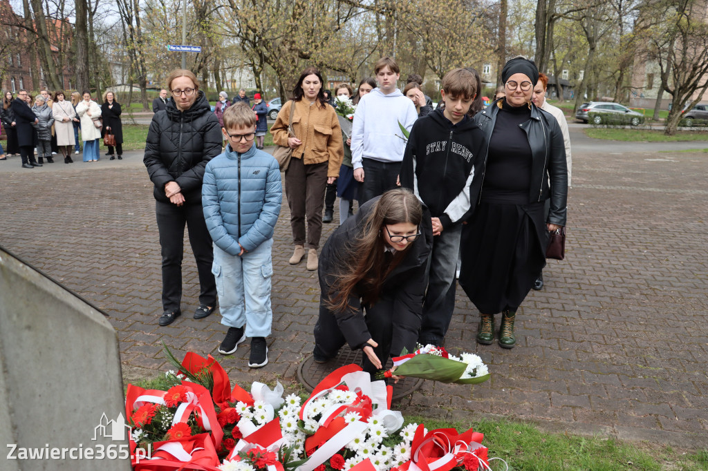 Fotorelacja: Obchody 86. rocznicy Zbrodni Katyńskiej w Zawierciu
