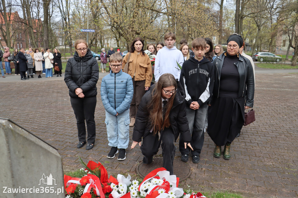 Fotorelacja: Obchody 86. rocznicy Zbrodni Katyńskiej w Zawierciu