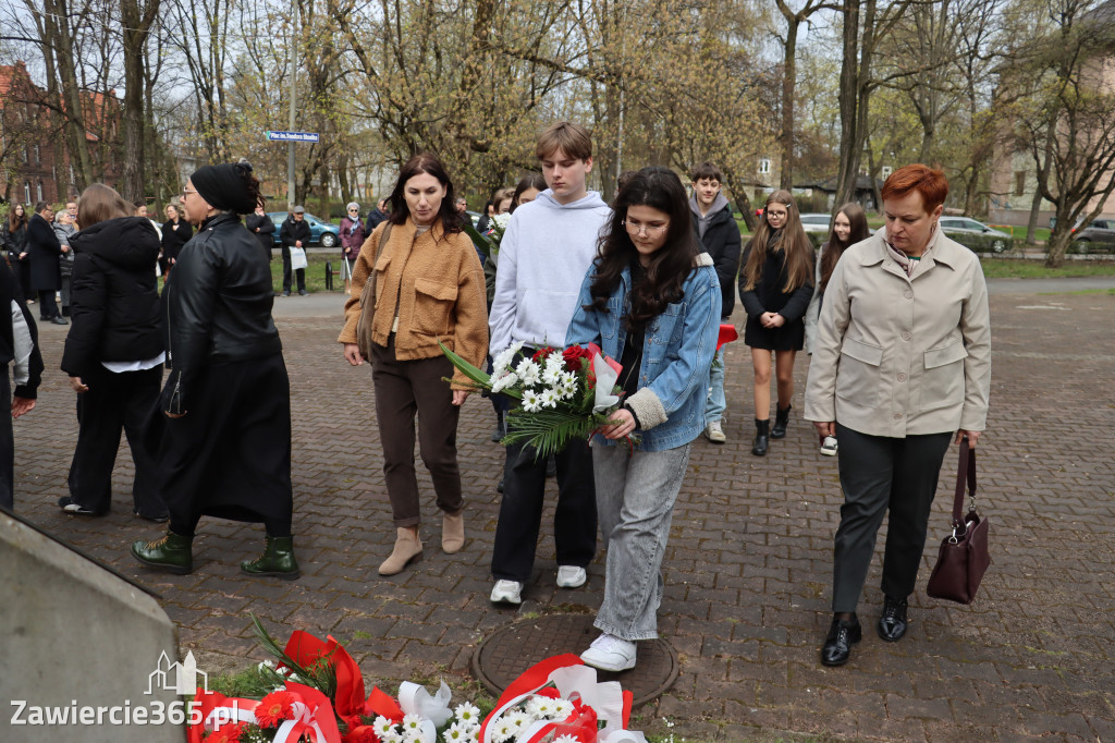 Fotorelacja: Obchody 86. rocznicy Zbrodni Katyńskiej w Zawierciu
