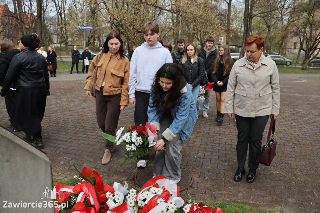 Fotorelacja: Obchody 86. rocznicy Zbrodni Katyńskiej w Zawierciu