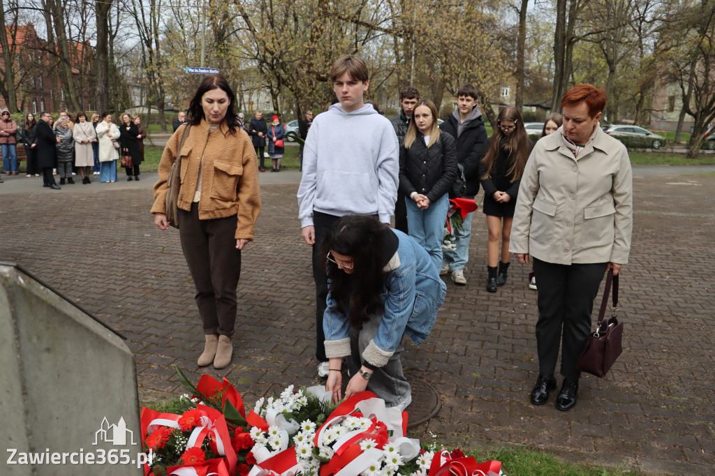 Fotorelacja: Obchody 86. rocznicy Zbrodni Katyńskiej w Zawierciu
