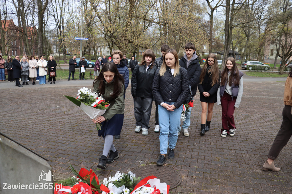 Fotorelacja: Obchody 86. rocznicy Zbrodni Katyńskiej w Zawierciu