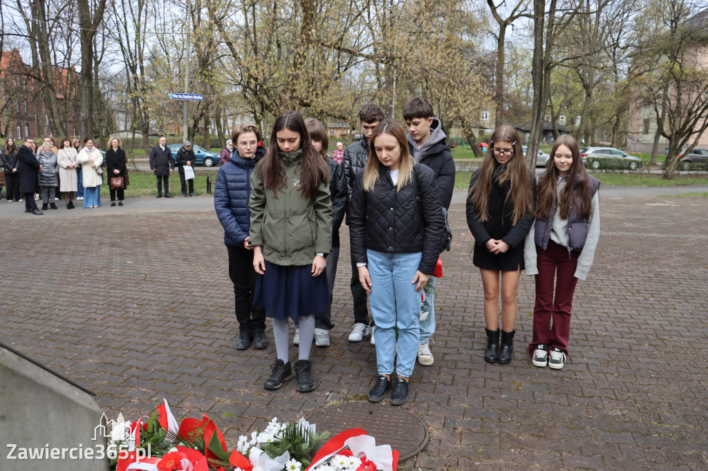 Fotorelacja: Obchody 86. rocznicy Zbrodni Katyńskiej w Zawierciu
