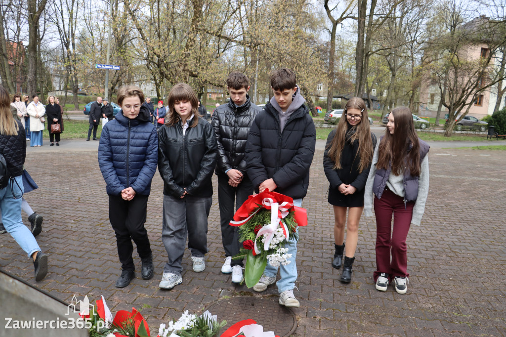 Fotorelacja: Obchody 86. rocznicy Zbrodni Katyńskiej w Zawierciu
