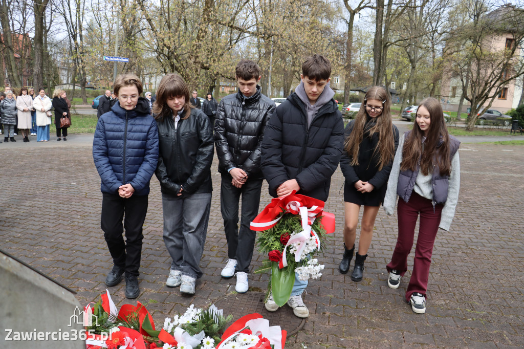 Fotorelacja: Obchody 86. rocznicy Zbrodni Katyńskiej w Zawierciu