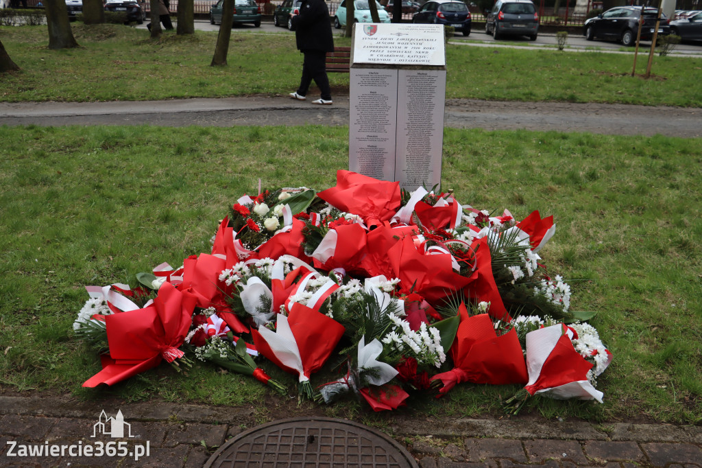 Fotorelacja: Obchody 86. rocznicy Zbrodni Katyńskiej w Zawierciu