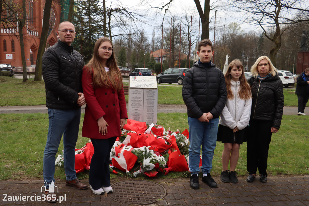 Fotorelacja: Obchody 86. rocznicy Zbrodni Katyńskiej w Zawierciu