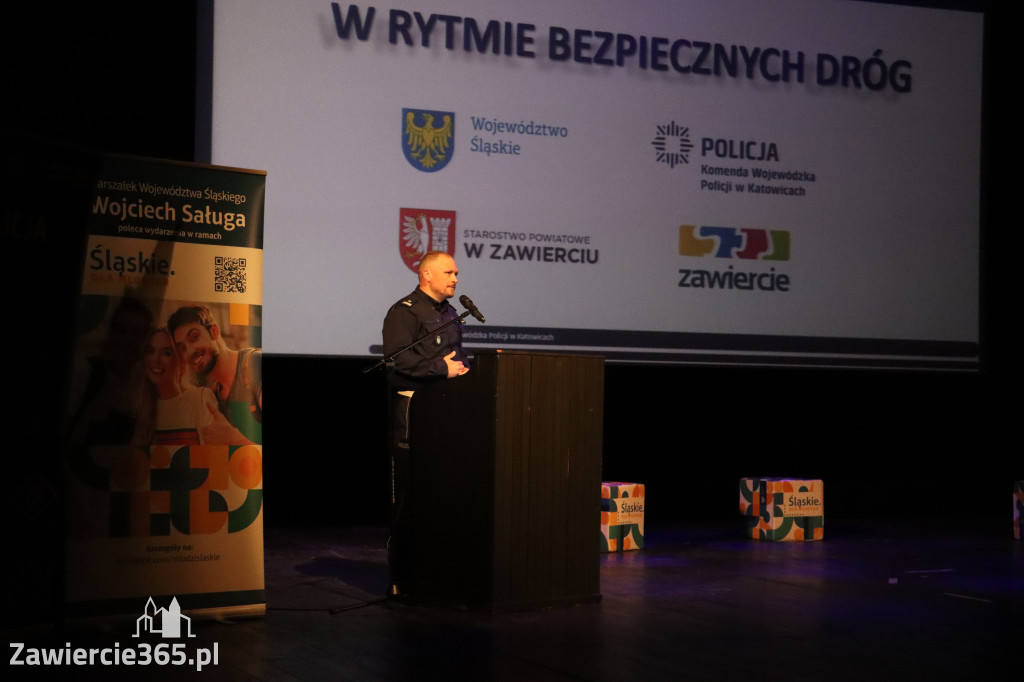 Fotorelacja: W RYTMIE BEZPIECZNYCH DRÓG - spotkanie promujące bezpieczeństwo w Zawierciu