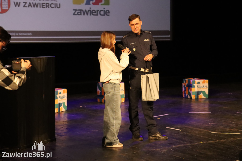 Fotorelacja: W RYTMIE BEZPIECZNYCH DRÓG - spotkanie promujące bezpieczeństwo w Zawierciu