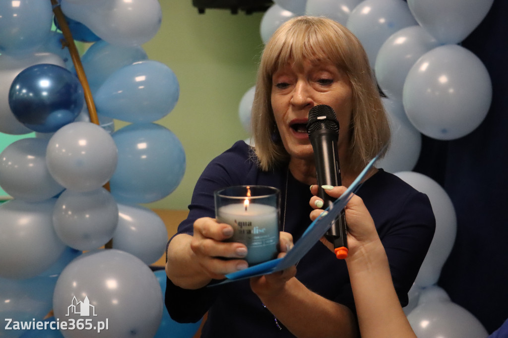 Fotorelacja: NIEBIESKIE IGRZYSKA w Przedszkolu Integracyjnym nr 3 w Zawierciu