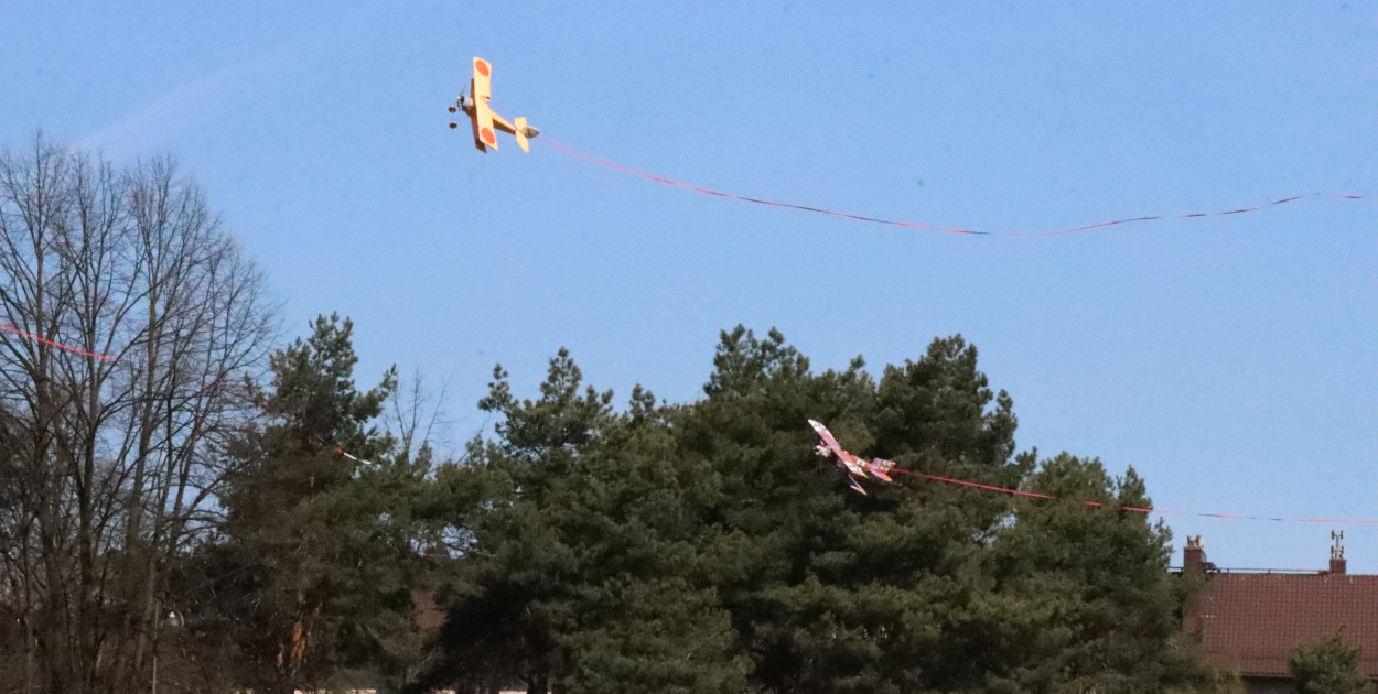 Fotorelacja: Bitwa powietrzna o Zawiercie